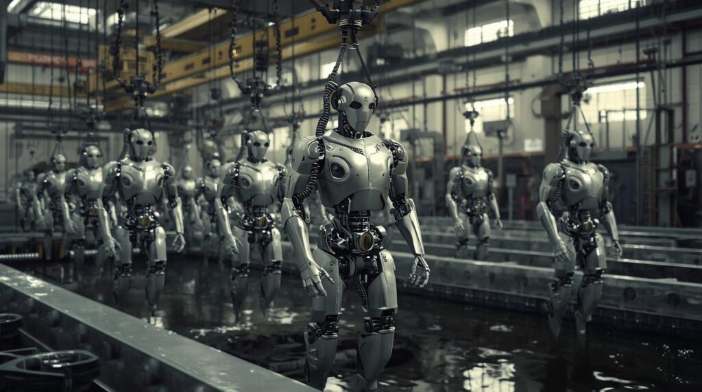 Robotik askılama ve endüstriyel taşıma sistemleri